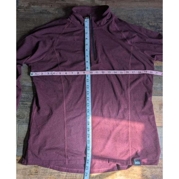 REI Co-op Women's Quarter-Zip Fleece Pullover, Size XL - Picture 4 of 5